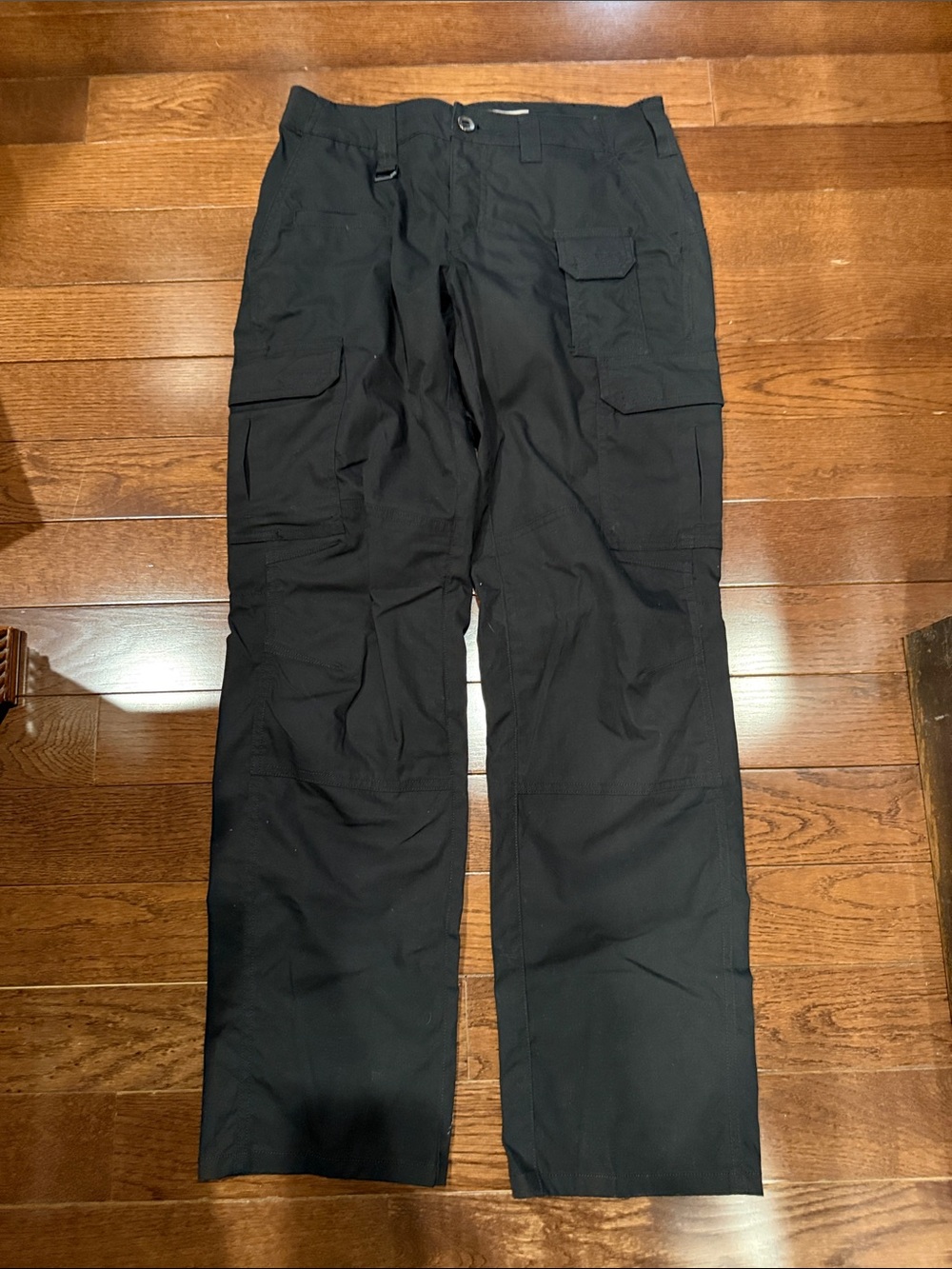 5.11 Tactical women's Black Cargo Pants - Utility Pocket Design